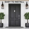 image:imageDoor Sweep Brush Aluminum 1 x 36 Inch Black 8 SetBlack