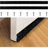 image:imageDoor Sweep Brush Aluminum 1 x 36 Inch Black 8 SetBlack