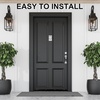image:imageDoor Sweep Brush Aluminum 1 x 36 Inch Black 8 SetBlack