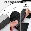 image:imageDoor Sweep Brush Aluminum 1 x 36 Inch Black 8 SetBlack