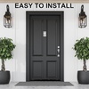 image:imageDoor Sweep Brush Aluminum 1 x 36 Inch Black 8 SetBlack