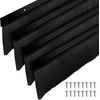 image:imageDoor Sweep Brush Aluminum 1 x 36 Inch Black 8 SetBlack