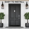 image:imageDoor Sweep Brush Aluminum 1 x 36 Inch Black 8 SetBlack