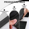 image:imageDoor Sweep Brush Aluminum 1 x 36 Inch Black 8 SetBlack