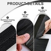 image:imageDoor Sweep Brush Aluminum 1 x 36 Inch Black 8 SetBlack