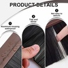 image:imageDoor Sweep Brush Aluminum 1 x 36 Inch Black 8 SetBrown