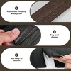 image:imageDoor Sweep Brush Aluminum 1 x 36 Inch Black 8 SetBrown