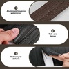 image:imageDoor Sweep Brush Aluminum 1 x 36 Inch Black 8 SetBrown