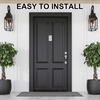 image:imageDoor Sweep Brush Aluminum 1 x 36 Inch Black 8 SetBrown
