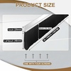 image:imageDoor Sweep Brush Aluminum 1 x 36 Inch Black 8 SetSilver