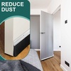 image:imageDoor Sweep Brush Aluminum 1 x 36 Inch Black 8 SetSilver