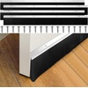 image:imageDoor Sweep Brush Aluminum 1 x 36 Inch Black 8 SetSilver