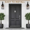 image:imageDoor Sweep Brush Aluminum 1 x 36 Inch Black 8 SetSilver