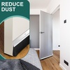 image:imageDoor Sweep Brush Aluminum 1 x 36 Inch Black 8 SetSilver