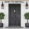 image:imageDoor Sweep Brush Aluminum 1 x 36 Inch Black 8 SetWhite