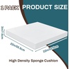 image:imageFrienda 1 Pack 1 x 18 x 18 Upholstery High Density Craft Foam WhiteWhite