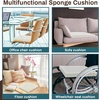 image:imageFrienda 1 Pack 1 x 18 x 18 Upholstery High Density Craft Foam WhiteWhite