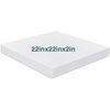image:imageFrienda 1 Pack 1 x 18 x 18 Upholstery High Density Craft Foam WhiteWhite