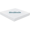 image:imageFrienda 1 Pack 1 x 18 x 18 Upholstery High Density Craft Foam WhiteWhite