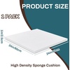 image:imageFrienda 1 Pack 1 x 18 x 18 Upholstery High Density Craft Foam WhiteWhite