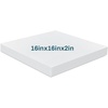 image:imageFrienda 1 Pack 1 x 18 x 18 Upholstery High Density Craft Foam WhiteWhite