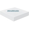image:imageFrienda 1 Pack 1 x 18 x 18 Upholstery High Density Craft Foam WhiteWhite