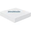 image:imageFrienda 1 Pack 1 x 18 x 18 Upholstery High Density Craft Foam WhiteWhite