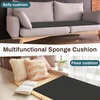 image:imageFrienda 1 Pack 36 x 24 x 3 Upholstery High Density Craft Foam WhiteBlack
