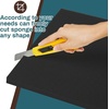 image:imageFrienda 1 Pack 36 x 24 x 3 Upholstery High Density Craft Foam WhiteBlack