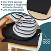 image:imageFrienda 1 Pack 36 x 24 x 3 Upholstery High Density Craft Foam WhiteBlack