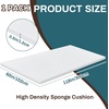 image:imageFrienda 1 Pack 36 x 24 x 3 Upholstery High Density Craft Foam WhiteWhite
