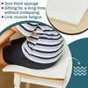 image:imageFrienda 1 Pack 36 x 24 x 3 Upholstery High Density Craft Foam WhiteWhite