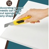 image:imageFrienda 1 Pack 36 x 24 x 3 Upholstery High Density Craft Foam WhiteWhite