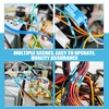 image:imageFrienda 1000 Pcs Awg 2216 Heat Shrink Butt Connectors RedBlue