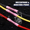 image:imageFrienda 1000 Pcs Awg 2216 Heat Shrink Butt Connectors RedRed
