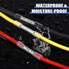 image:imageFrienda 1000 Pcs Awg 2216 Heat Shrink Butt Connectors RedWhite