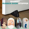 image:imageFrienda 16 Pack Large Door Stoppers Heavy Duty Rubber Stopper for Bottom of Door Wedge Stopper for Home Office BlackBlack