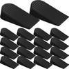 image:imageFrienda 16 Pack Large Door Stoppers Heavy Duty Rubber Stopper for Bottom of Door Wedge Stopper for Home Office BlackBlack