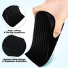 image:imageFrienda 16 Pack Large Door Stoppers Heavy Duty Rubber Stopper for Bottom of Door Wedge Stopper for Home Office BlackBlack
