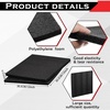image:imageFrienda 16 Pcs Polyethylene Foam Sheet 12 x 12 x 05 Inch WhiteBlack