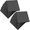 image:imageFrienda 16 Pcs Polyethylene Foam Sheet 12 x 12 x 05 Inch WhiteBlack