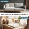 image:imageFrienda 2 Pack 2 x 16 x 16 Upholstery High Density Foam Square WhiteWhite