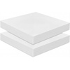 image:imageFrienda 2 Pack 2 x 16 x 16 Upholstery High Density Foam Square WhiteWhite