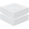image:imageFrienda 2 Pack 2 x 16 x 16 Upholstery High Density Foam Square WhiteWhite