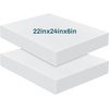 image:imageFrienda 2 Pack 2 x 16 x 16 Upholstery High Density Foam Square WhiteWhite