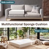 image:imageFrienda 2 Pack 2 x 16 x 16 Upholstery High Density Foam Square WhiteWhite