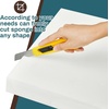 image:imageFrienda 2 Pack 2 x 16 x 16 Upholstery High Density Foam Square WhiteWhite
