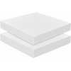 image:imageFrienda 2 Pack 2 x 16 x 16 Upholstery High Density Foam Square WhiteWhite