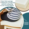 image:imageFrienda 2 Pack 2 x 16 x 16 Upholstery High Density Foam Square WhiteWhite