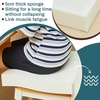 image:imageFrienda 2 Pack 2 x 16 x 16 Upholstery High Density Foam Square WhiteWhite